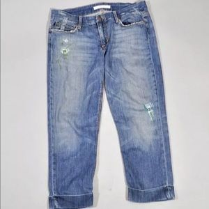Joe’s Jeans Socialite Cuffed Kicker Embroidered
